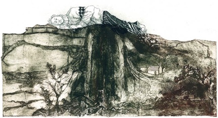 sleeping giant of abercrave   &copy; ll